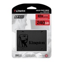 DISCO DURO SSD KINGSTON 240G SA400S37/240GB SATA 3 2.5"