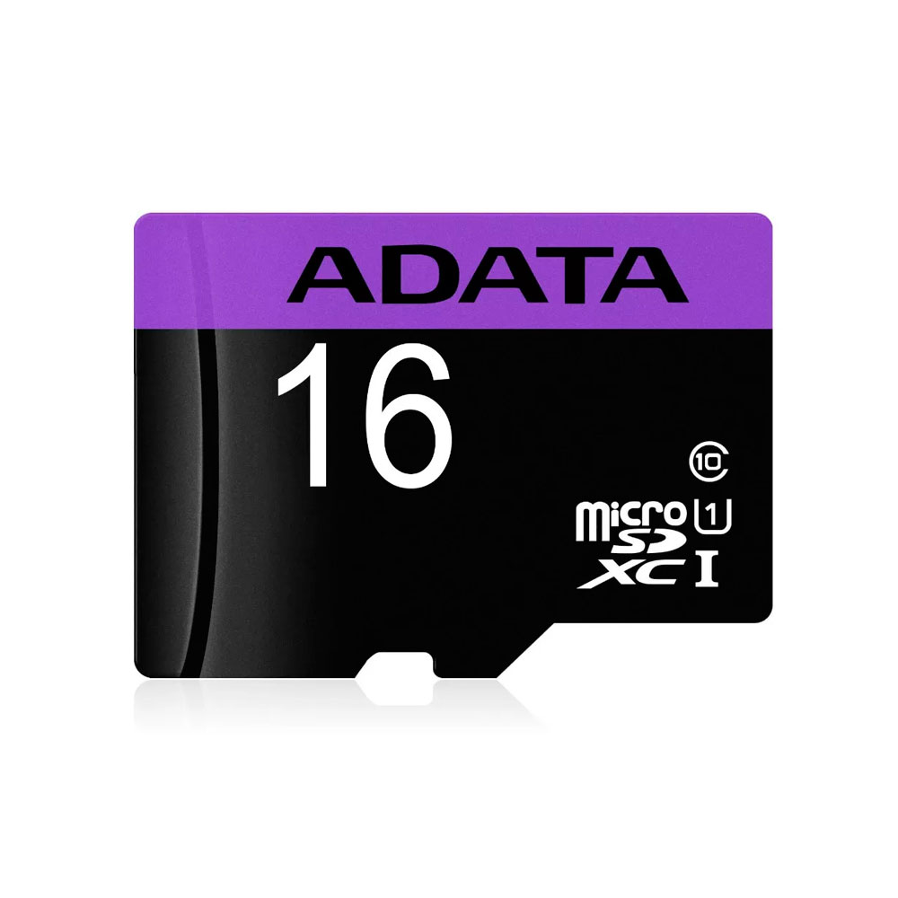 MICRO SD 16GB ADATA CLASE 10 C/A MORADA AUSDH16GUICL10-RA1