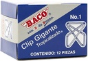 Paquete C/3 Clip Baco #1 Mariposa C/12 CL017