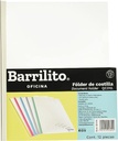 Paquete C/6 Folder Con Costilla Barrilito