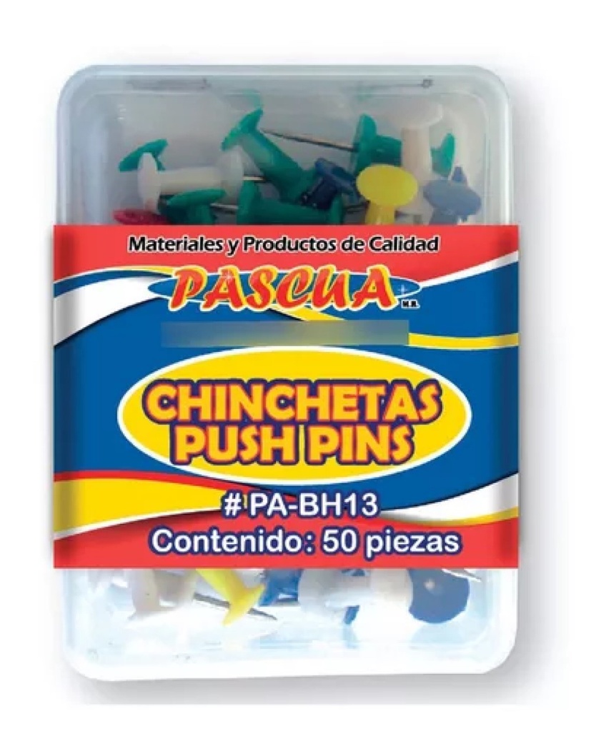 Chincheta Push Pins Pascua Caja C/50 (copia)