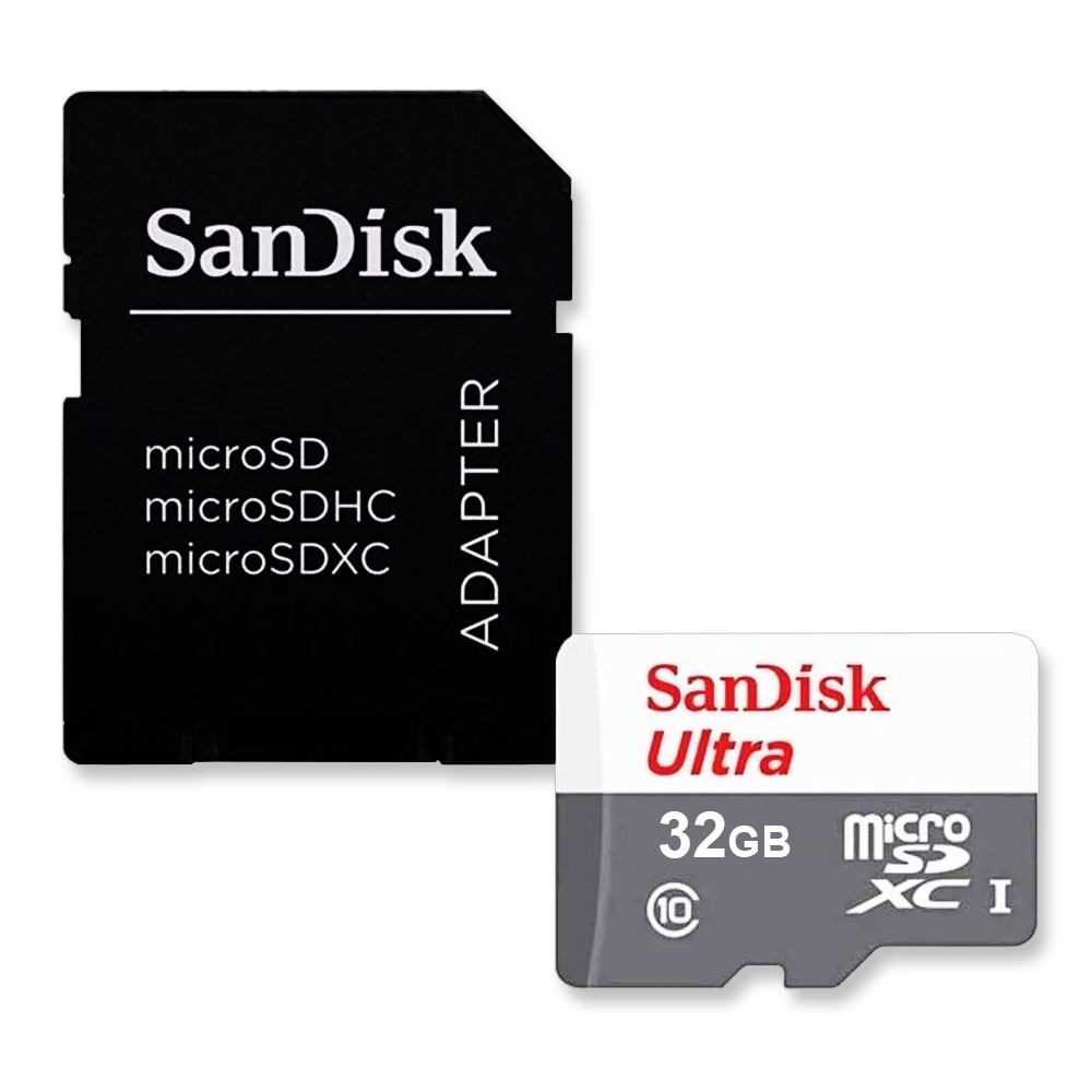 MICRO SD 32GB SANDISK UHS-I C/ADAPTADOR CL10