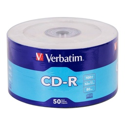 [CDVEL-50] CD-R Verbatim 50 pzas.