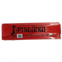 [7501697005185] Paquete C/10 Papel Crepe Pinguino Rojo Navidad