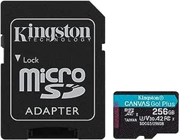 [SDCG3/512GB] Micro SD 256GB Kingston SDCG3/256GB C/A Canvas Go Plus (copia)