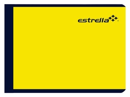 [PAQ5-0664] Cuaderno Cosido Forma Italiana Estrella Cuadro Alemán 100 Hojas C:72 (copia)