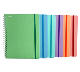 [PRARPC7] Cuaderno Profesional Printaform Arcoíris Pastel Cuadro 7mm 100 hojas (C.12)