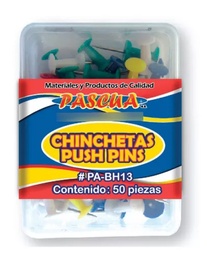 [PAQ12-PA-BH13] Paquete C/12 Cajas Chincheta Push Pins Pascua C/u 50 pz