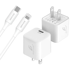 [CH.89] Kit De Cargador Y Cable iPhone De Carga Rápida CH.89 PD Tipo-C A Lightning USB