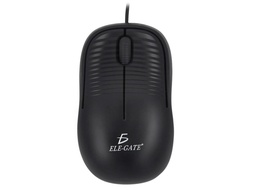 [MO.03] Mouse ELE-GATE MO.03 Óptico Alámbrico USB 800DPI Negro