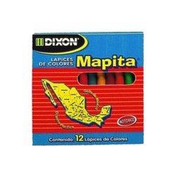 [PAQ10-7501147410217] Colores Dixon Mapita 102 C/12 Cortos (copia)