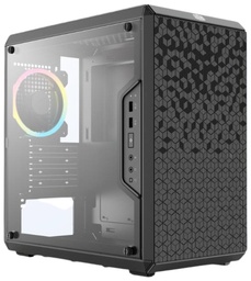 [MCB-Q300L-KANN-S01] Gabinete Cooler Master Masterbox Q300L Rainbow Con Ventilador RGB/ MICROATX/MINI-ITX/ USB/ Negro CS-820