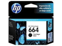 [HP664BK] Cartucho Tinta HP 664 F6V29AL Negro Original